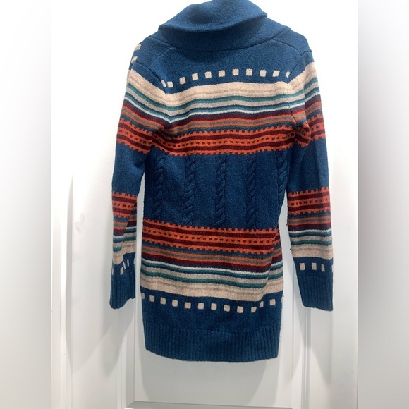 Pendleton Women's Lodge Stripe Cardigan Sweater - Picture 3 of 7